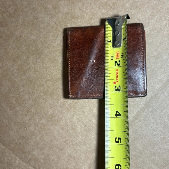 Amity Vintage Leather Coin Pouch - Picture 4 of 5